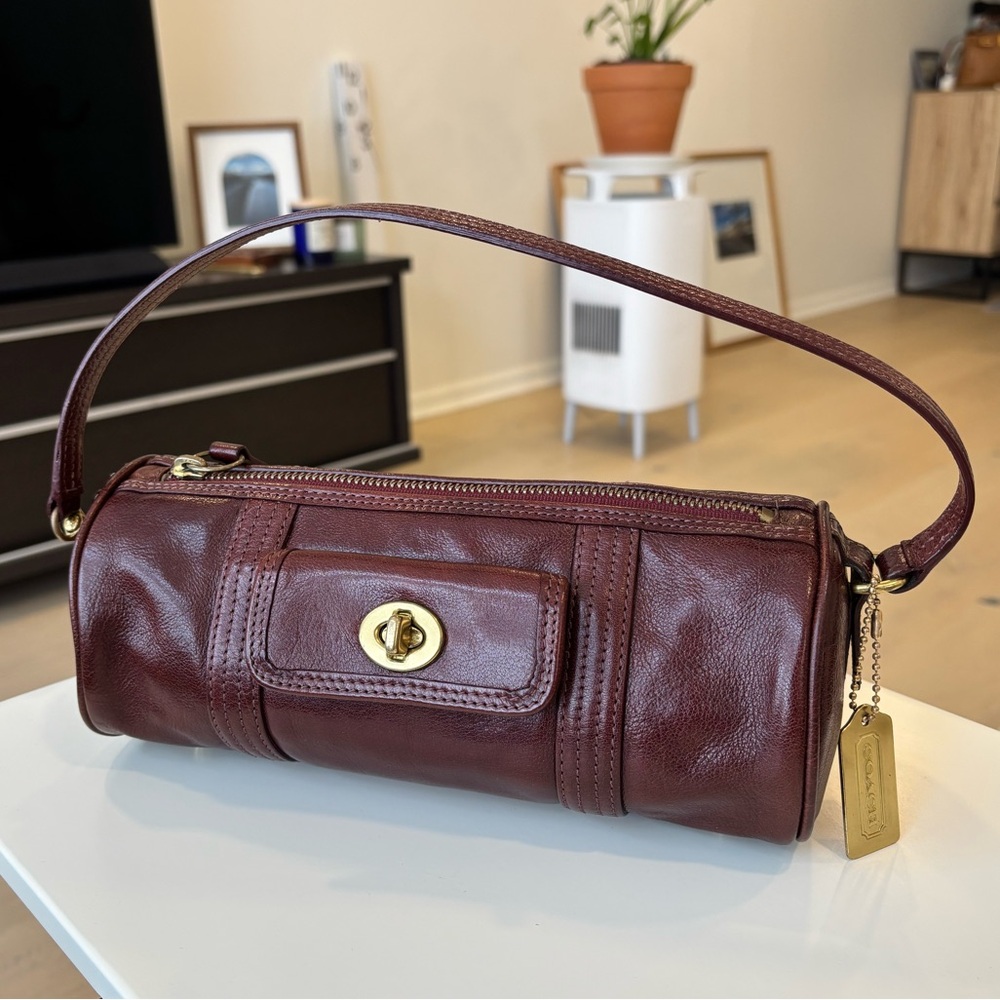 Coach Legacy Duffle Barrel Bag from 2000s - water Buffalo leather